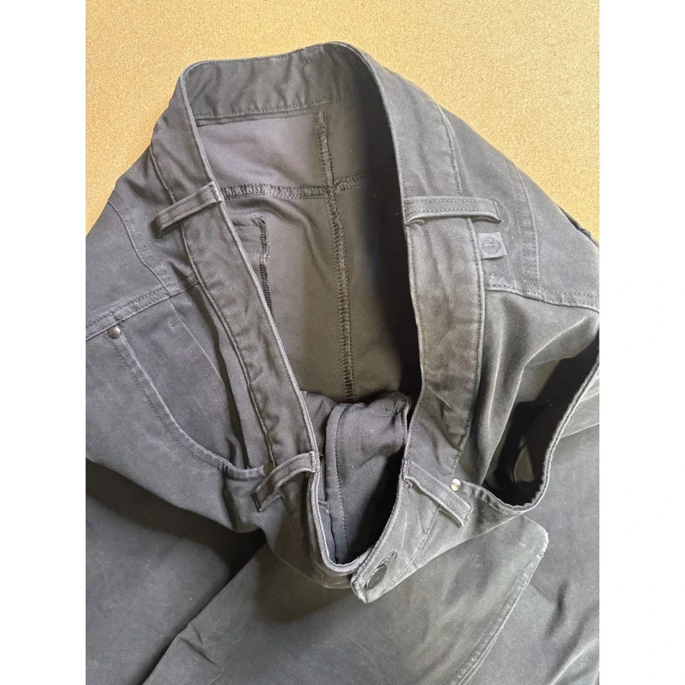 Lululemon ABC Pant Classic Black 34 LM5ABOS Warpstreme 5 Pocket Trouser Mens 32L